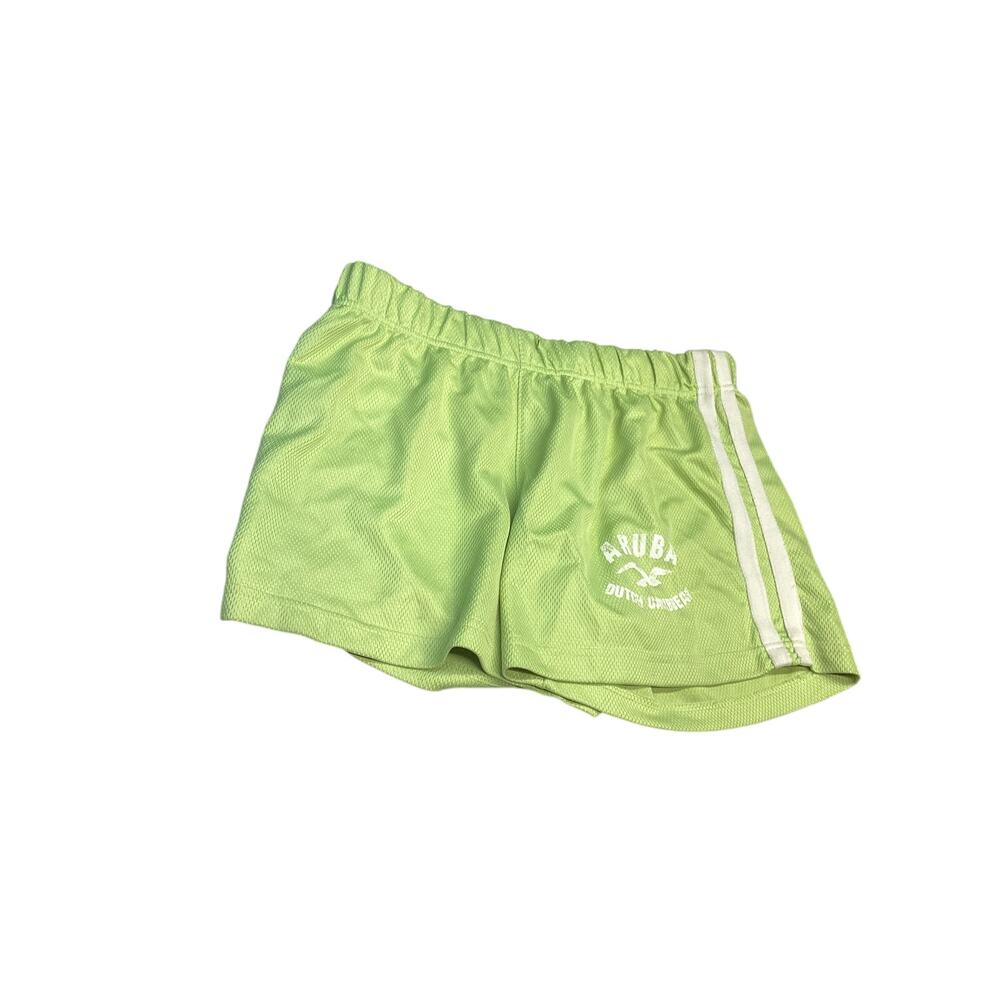 MV Sport Athletic Shorts Size Large Green for Girls